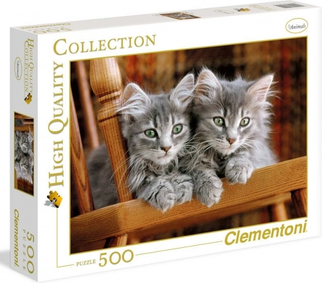 Puzzle 500 pièces - Chatons