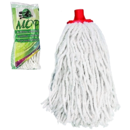 Serpillière à franges en coton B3 Maxi avec filetage universel