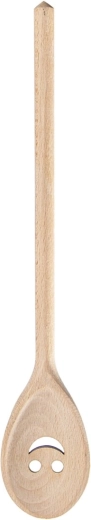 Cuillère en bois Face ovale 30 cm