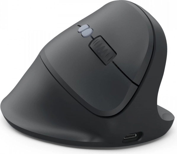 Souris verticale ergonomique multi-appareils noire