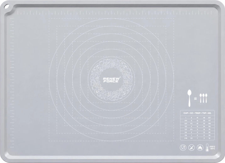 Tapis de pâtisserie en silicone Renew Force 70 × 50 cm