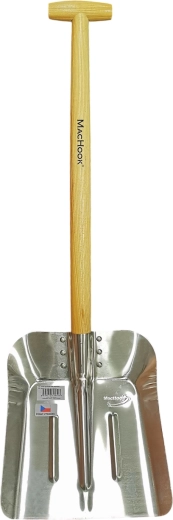 Pelle en aluminium petite avec manche en T 60 cm