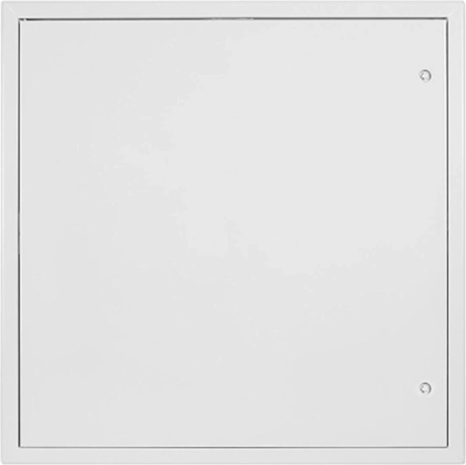 Trappe de visite 800 × 800 mm en tôle blanche