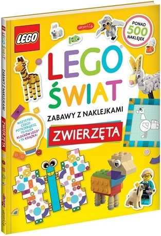 Monde LEGO – amusement avec autocollants : Animaux