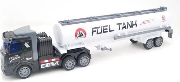 Camion télécommandé avec citerne, cabine noire - 1 pièce