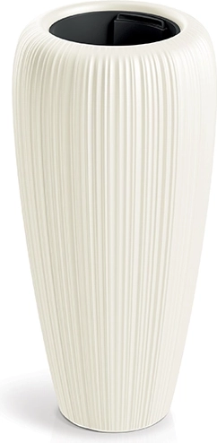 Pot de fleurs Orobo 29 cm – chocolat blanc