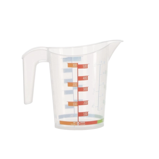 Verre doseur de cuisine avec poignée 500 ml