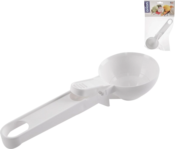 Cuillère à glace avec éjecteur en UH 6,5 cm