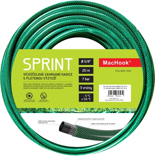 tuyau de jardin Sprint 5/8" 20 m vert