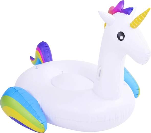 Bouée licorne gonflable 218 × 160 × 120 cm