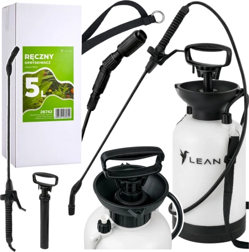 Pulvérisateur manuel à pression LEAN 5 l pour jardin et maison
