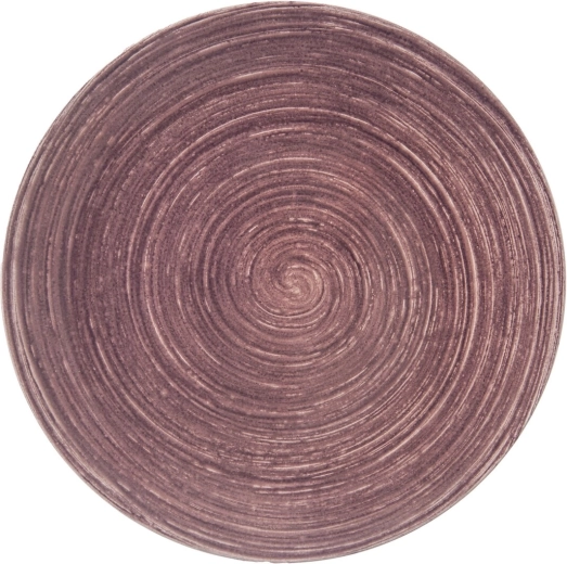 Plateau de service rond Ø 33 cm violet