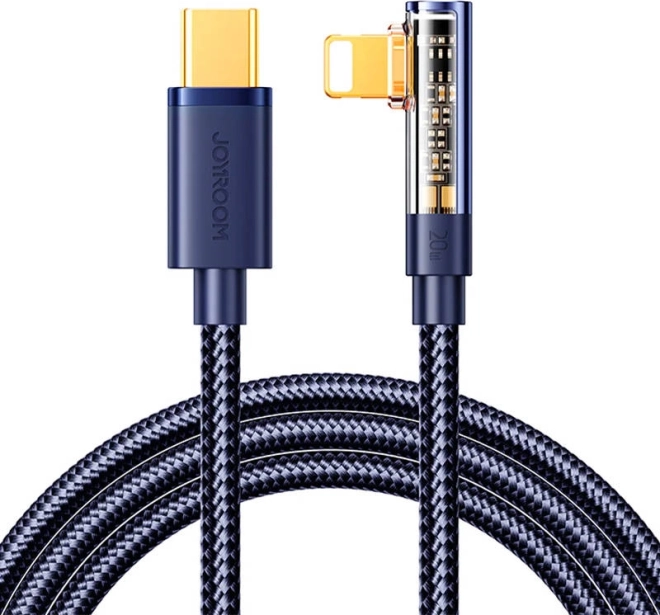 Câble Joyroom USB‑C vers Lightning 20 W 1,2 m bleu