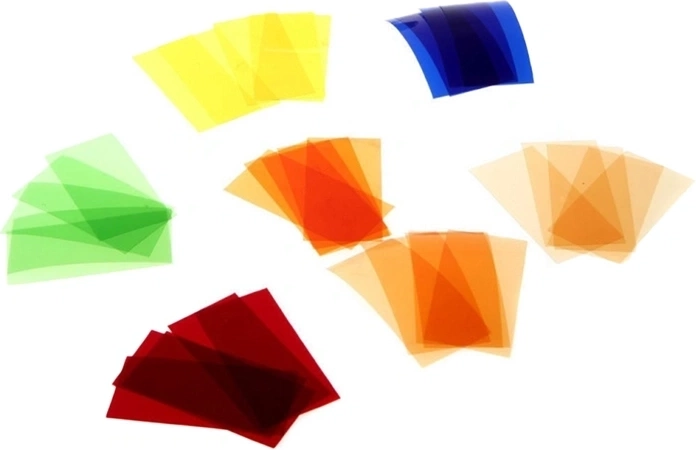 Filtres colorés pour flash Godox CF-07