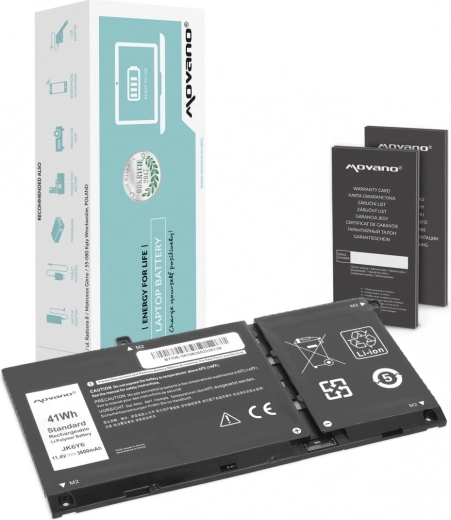 Batterie Movano JK6Y6 pour Dell Latitude et Inspiron 3600 mAh (41 Wh)