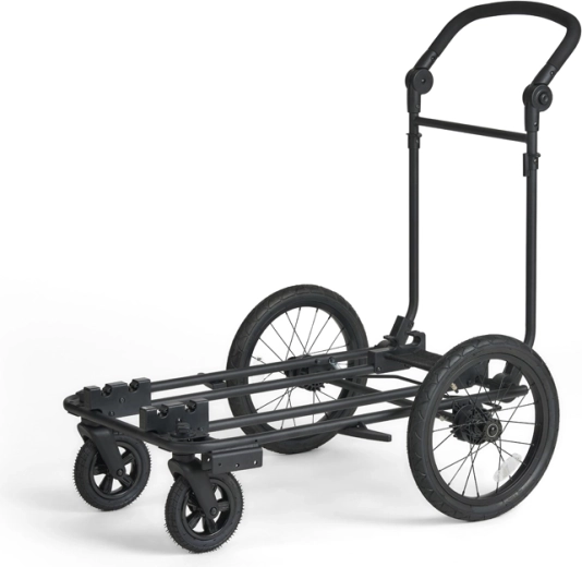 FIKAGO châssis de poussette King Black pour animaux de compagnie