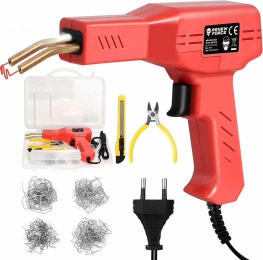 Renew Force soudeuse pour plastiques pour la réparation de fissures (hot stapler) 50 W