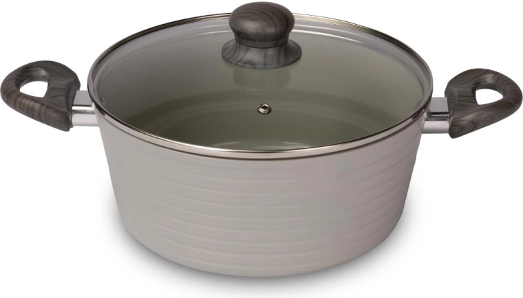 Casserole Lamart Stripe avec couvercle, 24 cm