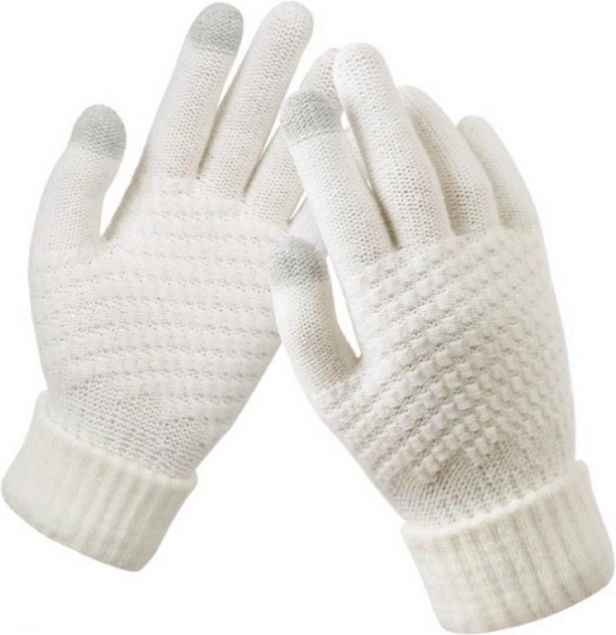 Gants d'hiver beige