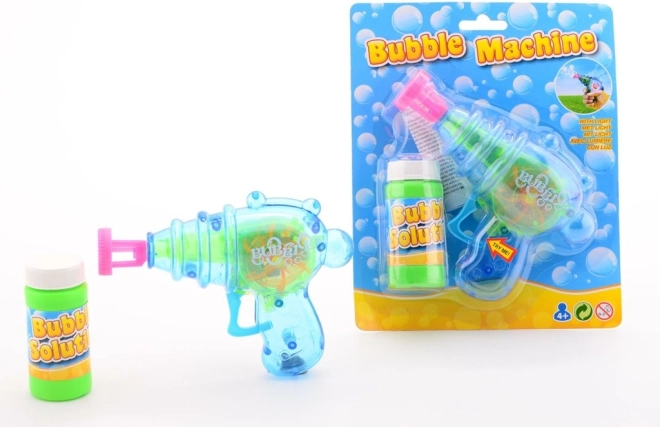 Pistolet à bulles lumineux avec bulles