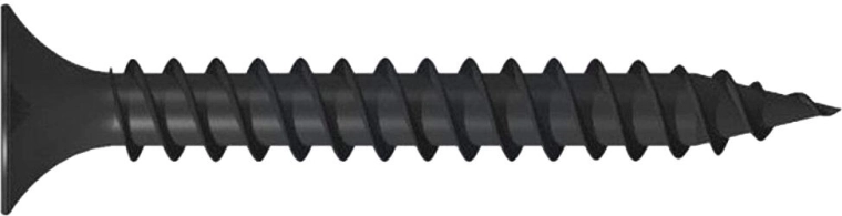 Vis pour plaques de plâtre 3,5 × 25 mm, filet grossier, phosphaté (1000 pcs)