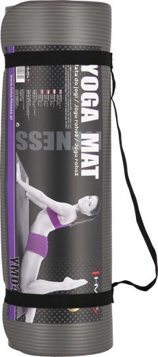 Tapis de yoga HMS YM04 gris