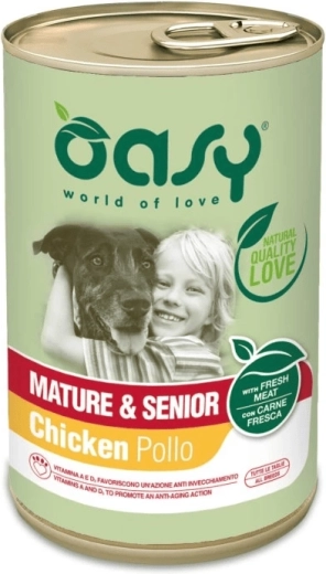 Oasy pâtée pour chiens Mature & Senior 400 g