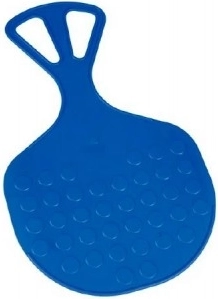 Luge plate Mrazík en plastique 58 × 35 cm – Bleu