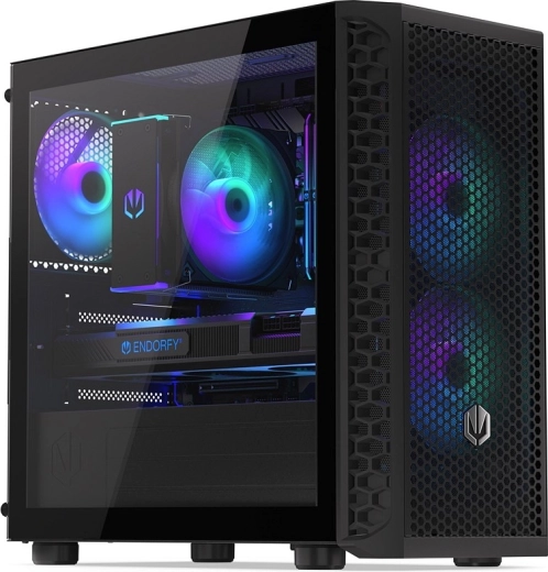 Endorfy Signum M30 ARGB boîtier microATX compact avec USB-C