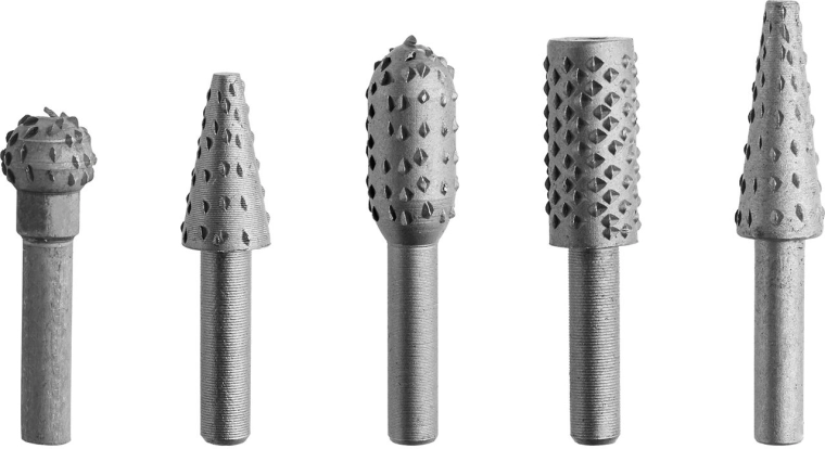 Jeu rotatif de râpes, 5 pièces