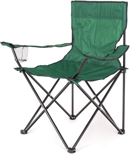 Chaise de camping pliante verte FISH