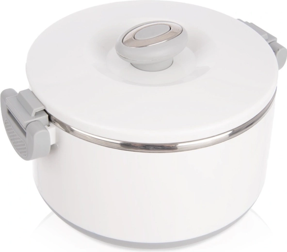 Thermos alimentaire en acier inoxydable 1,6 l blanc