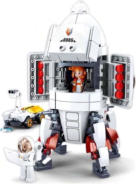 Sluban Space module d’atterrissage de l’expédition Saturne jeu de construction