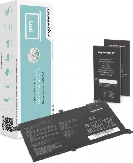 Batterie Movano pour Asus VivoBook S430/X430U/K430 3600 mAh (41 Wh)