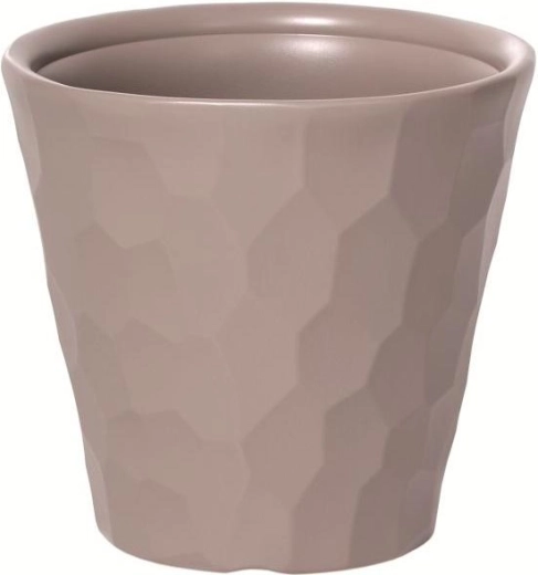 Pot de fleurs Rocka beige 35 cm