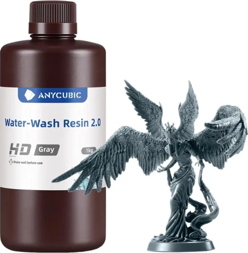 Anycubic Water-wash resin 2.0 grise - 1 pièce
