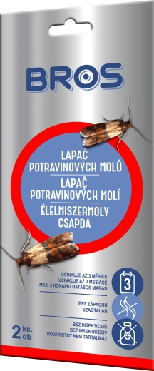 Bros piège à mites alimentaires 2 pcs