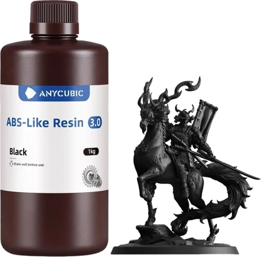 Résine Anycubic type ABS 3.0 noire - 1 pièce