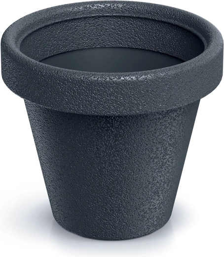 Pot de fleurs en plastique Origina 23,8 cm anthracite