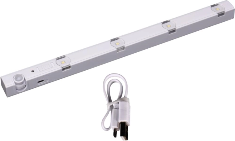 Lampe LED linéaire RETLUX avec capteur PIR de 29 cm