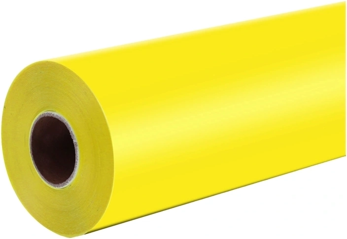 Film vinyle mat autocollant HTVRONT jaune citron 30,5 × 180 cm - 1 pièce