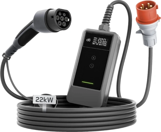 Chargeur portable pour véhicules électriques DEPOW Traveler Set 22 kW