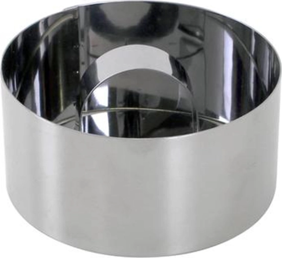 Emporte-pièce rond en inox 8 cm