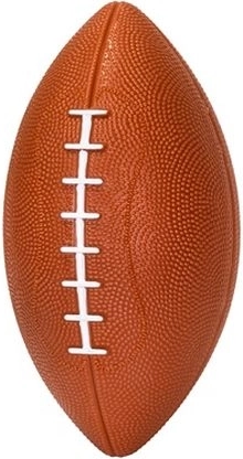 Ballon de rugby couineur pour chien 21 cm