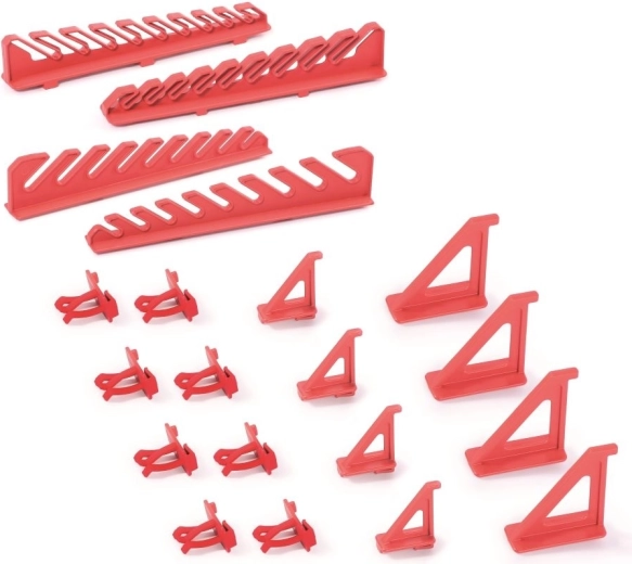 Lot de crochets pour outils Kistenberg BINEER HOOKS, compatibles avec panneaux BINEER et ORDERLINE, 20 pcs