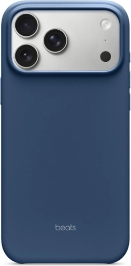 Coque de protection BEATS avec MagSafe et panneau de Commande de l’appareil photo pour iPhone 17 Pro Max – bleu granit