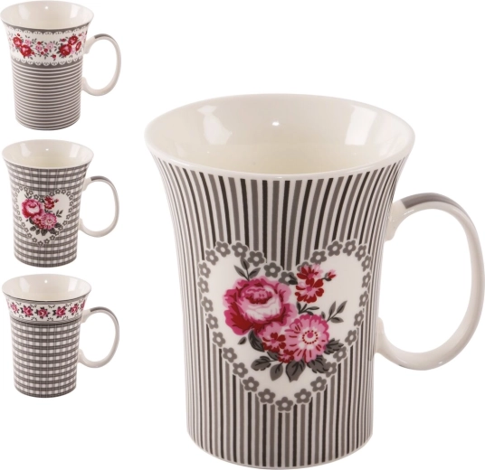 Tasse en porcelaine Rose 0,36 l – assortiment