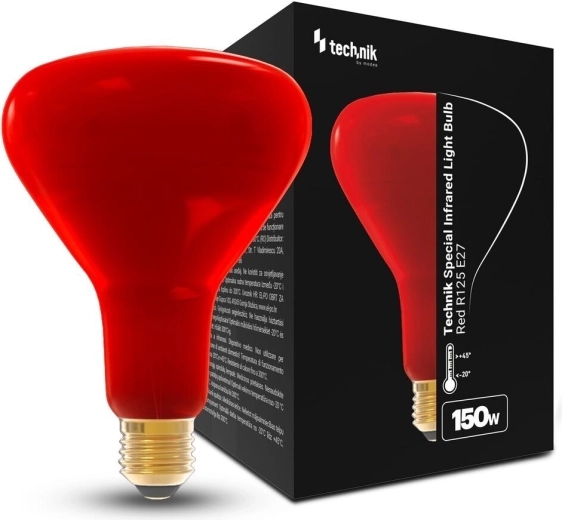 Ampoule infrarouge R125 150 W E27 Technik