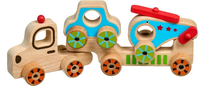 Lucy & Leo mon premier camion – puzzle en bois pour tout-petits