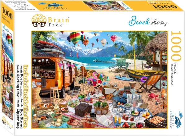 Puzzle BRAIN TREE Vacances à la plage – 1000 pièces
